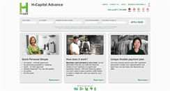 Desktop Screenshot of hcapitaladvance.com